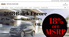 Desktop Screenshot of mitchellbuickgmc.com